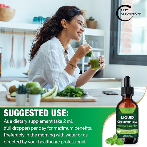 Chlorophyll Liquid Drops