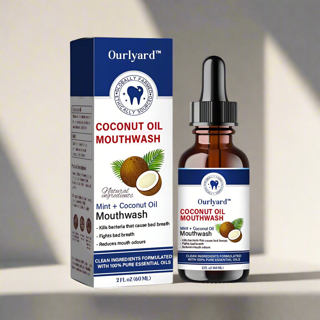 Ourlyard™ Coconut Oil Mouthwash Essential Oil