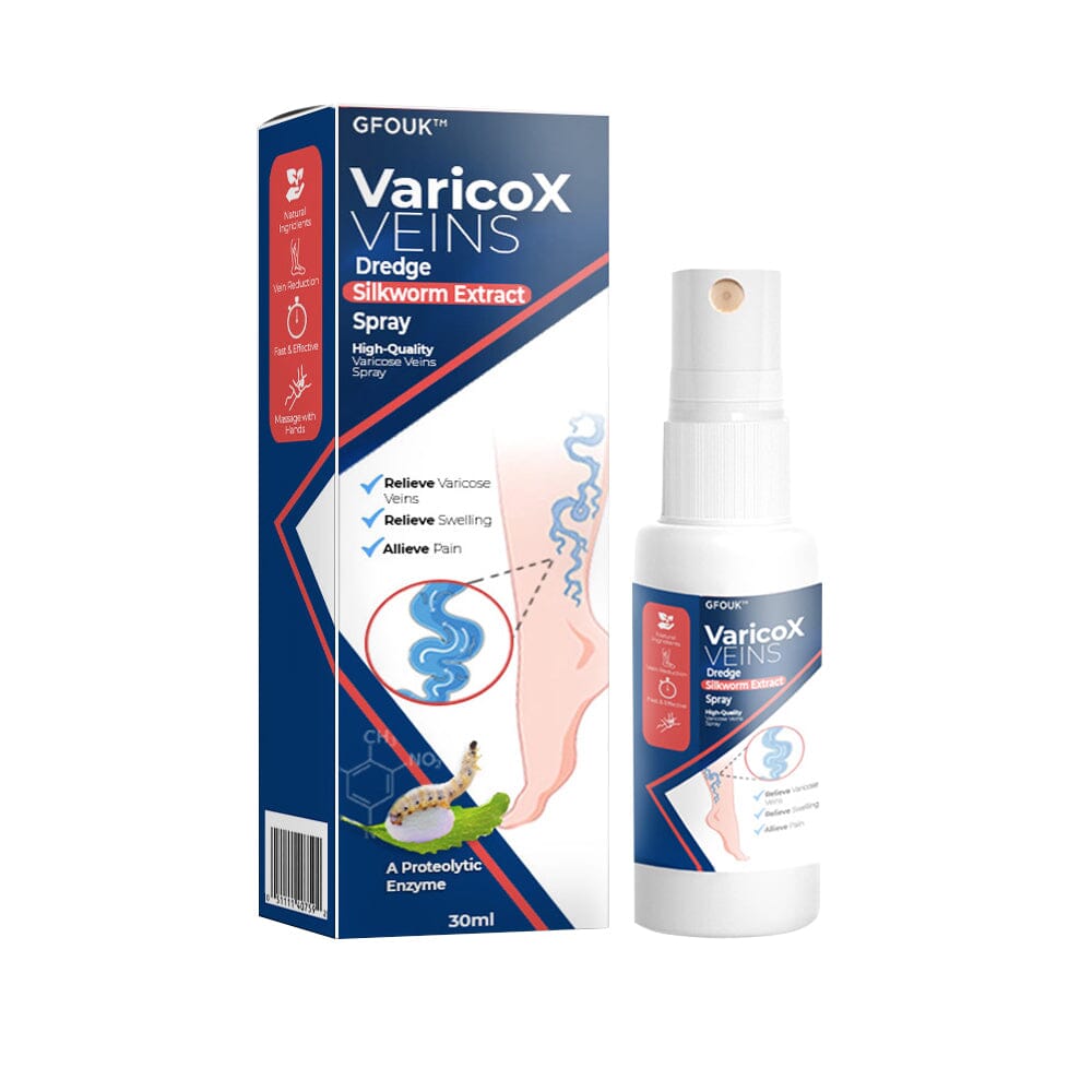 GFOUK™ VaricoX Vein Dredge Silkworm Extract Spray