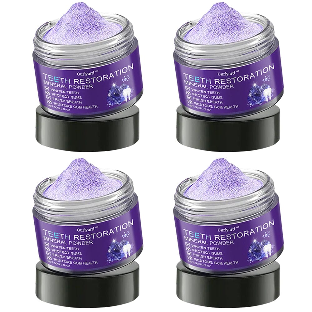 ✅Official Store | Ourlyard™ Tooth Health Mineral Powder🧑🏽⚕️Obtain American Dental Association (ADA) Certification(Treats periodontitis and mouth ulcers, prevents tooth loss, and repairs gum recession)