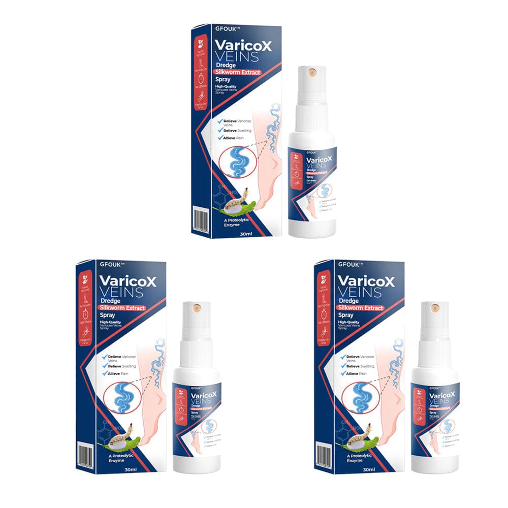 GFOUK™ VaricoX Vein Dredge Silkworm Extract Spray