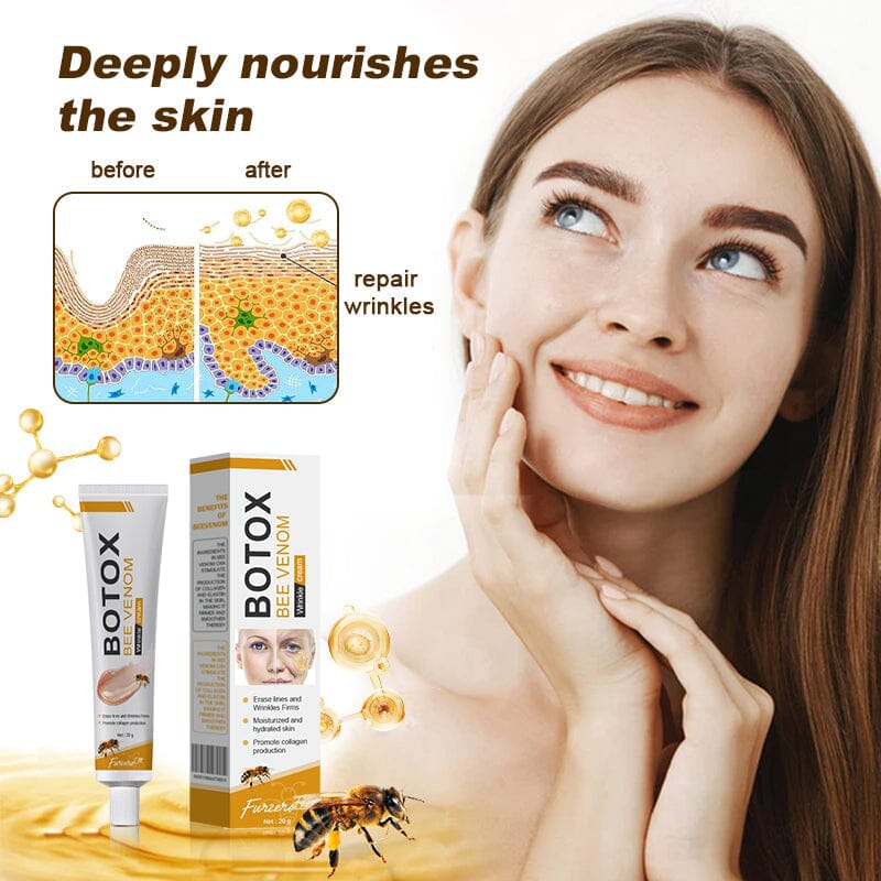 🐝👩⚕️Made and Shipped from USA✨Furzero™ Botox Bee Venom Wrinkle Removal Cream-🔥LAST DAY 70% OFF