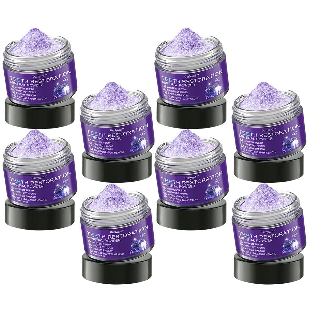 ✅Official Store | Ourlyard™ Tooth Health Mineral Powder🧑🏽⚕️Obtain American Dental Association (ADA) Certification(Treats periodontitis and mouth ulcers, prevents tooth loss, and repairs gum recession)