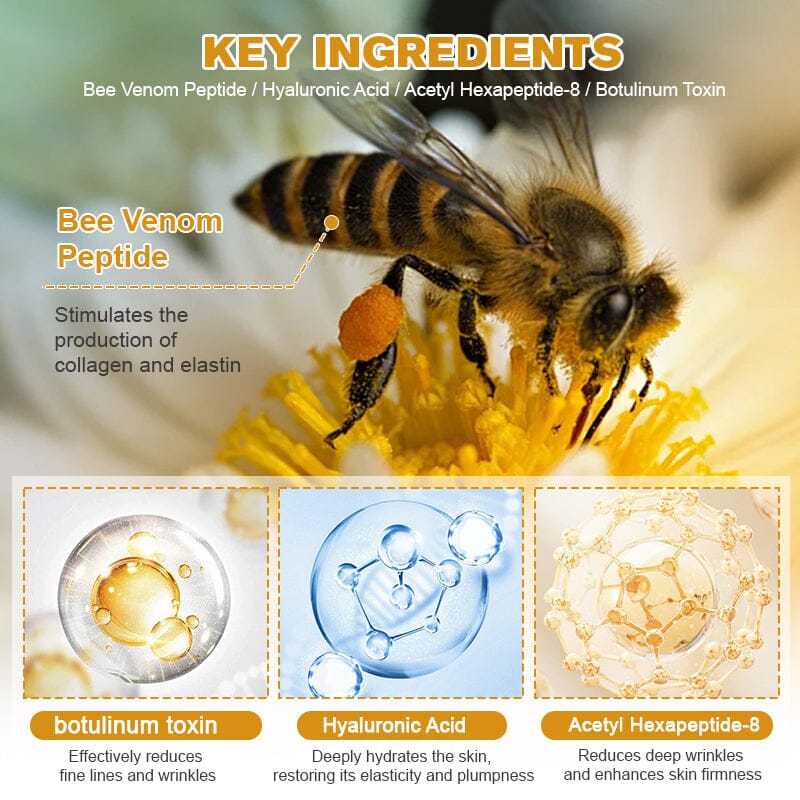 🐝👩⚕️Made and Shipped from USA✨Furzero™ Botox Bee Venom Wrinkle Removal Cream-🔥LAST DAY 70% OFF