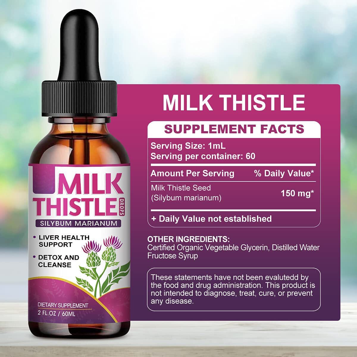 Milk Thistle Drops