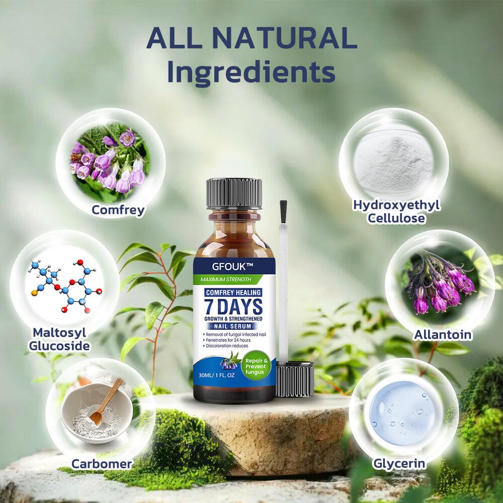 GFOUK™ Comfrey Healing 7 Days Growth And Strengthened Nail Serum