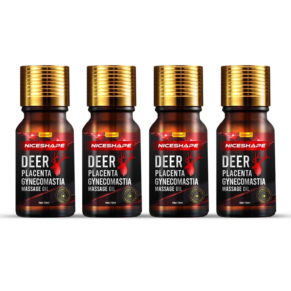 Furzero™ NiceShape Deer Placenta Gynecomastia Massage Oil