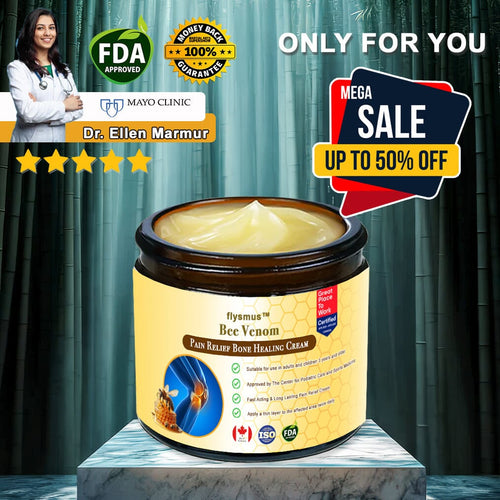 🐝flysmus™ Bee Venom Joint & Bone Recovery Cream(👩🏼⚕️FDA Food and Drug Administration Certified)
