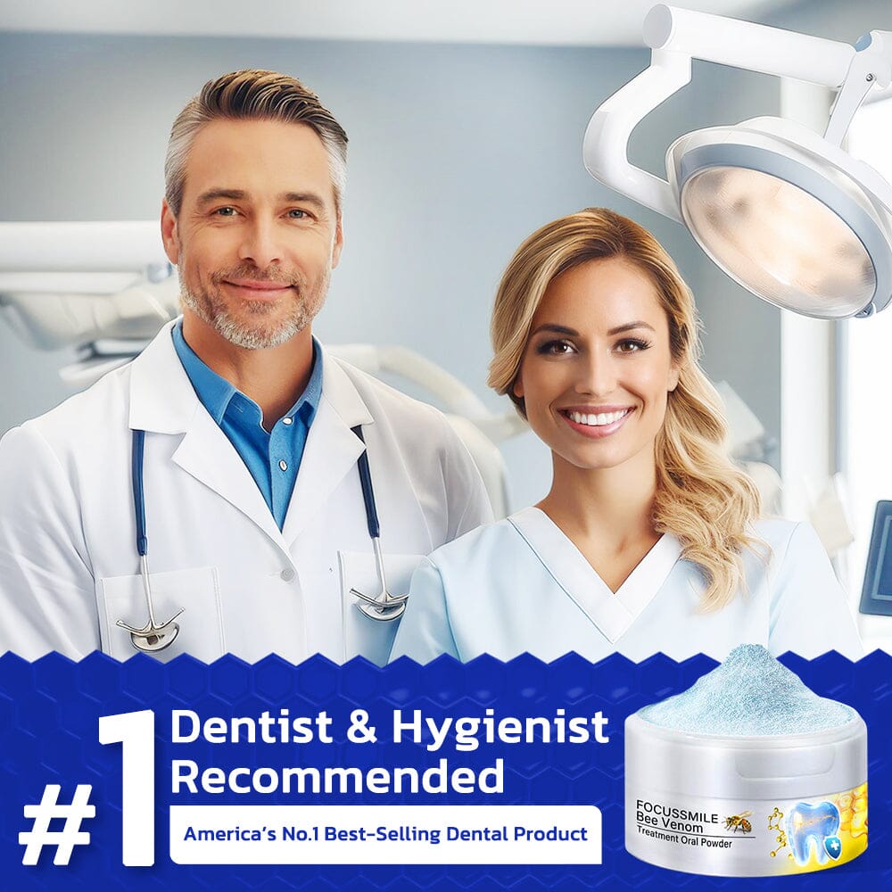 🇺🇸🦷 Furzero™ Focussmile Bee Venom Treatment Oral Powder