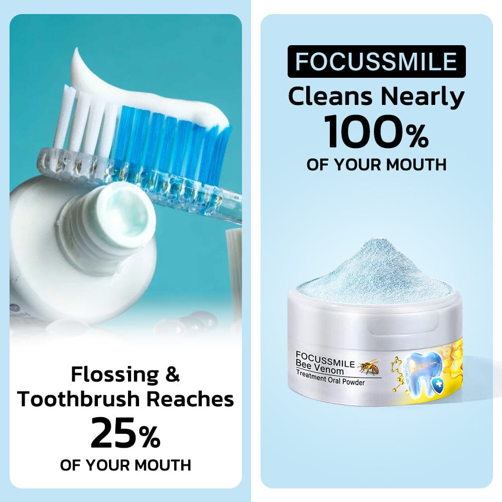 🇺🇸🦷 Furzero™ Focussmile Bee Venom Treatment Oral Powder