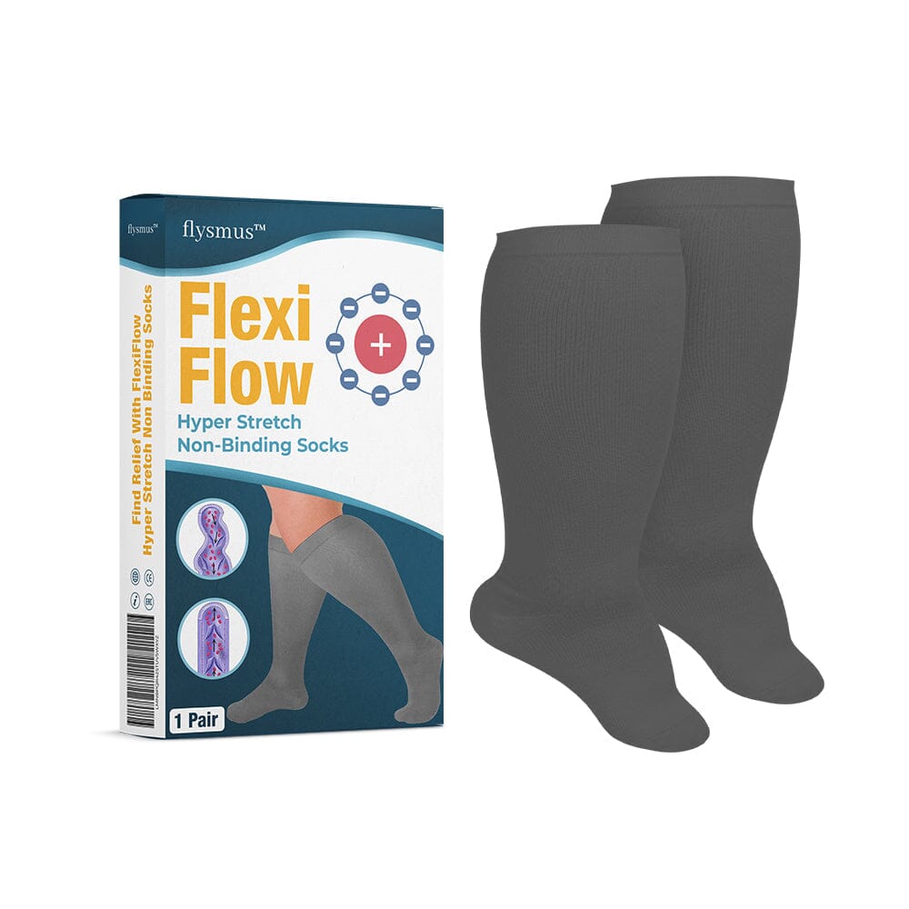 flysmus™ FlexiFlow Hyper Stretch Non Binding Socks
