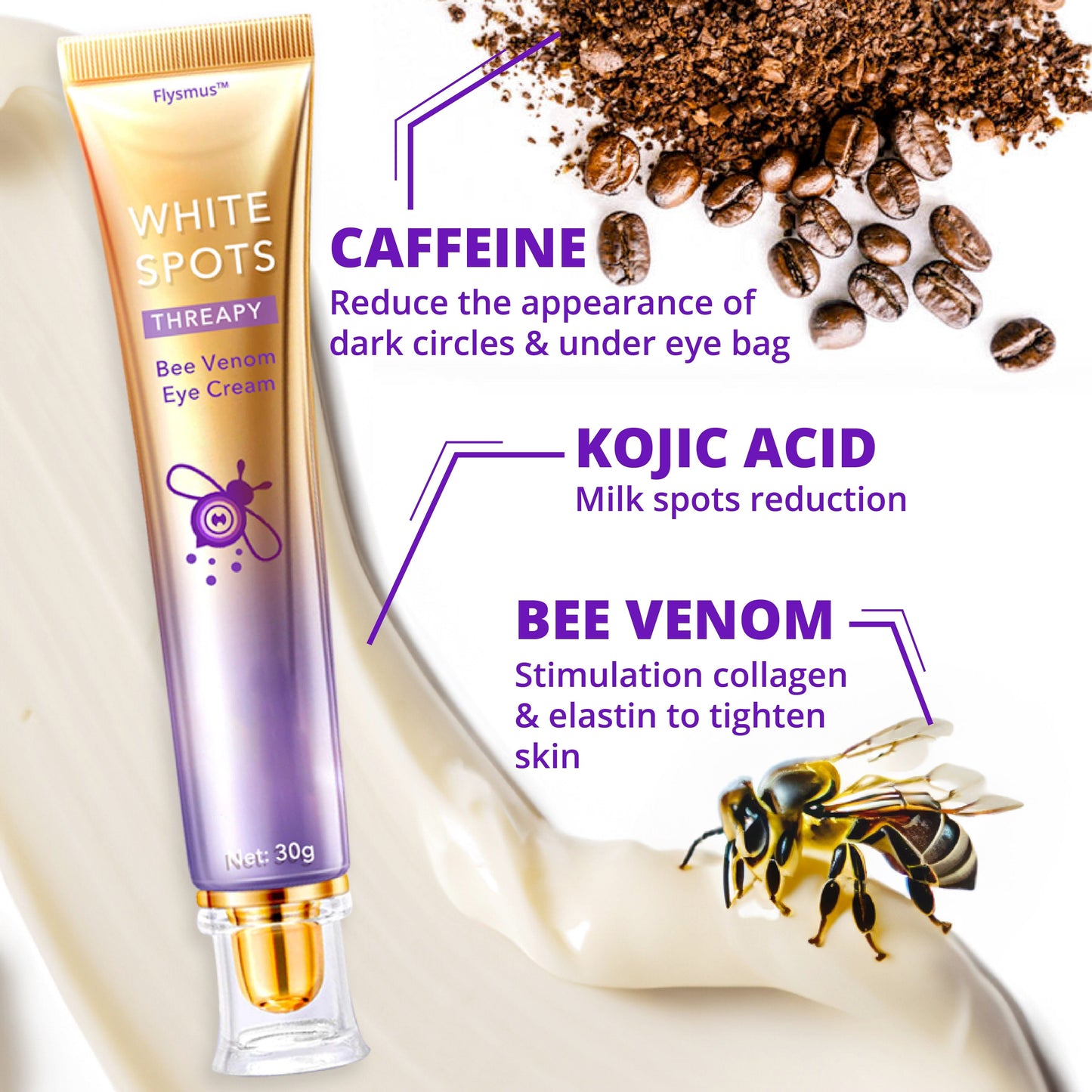 Flysmus™ WhiteSpots Threapy Bee Venom Eye Cream