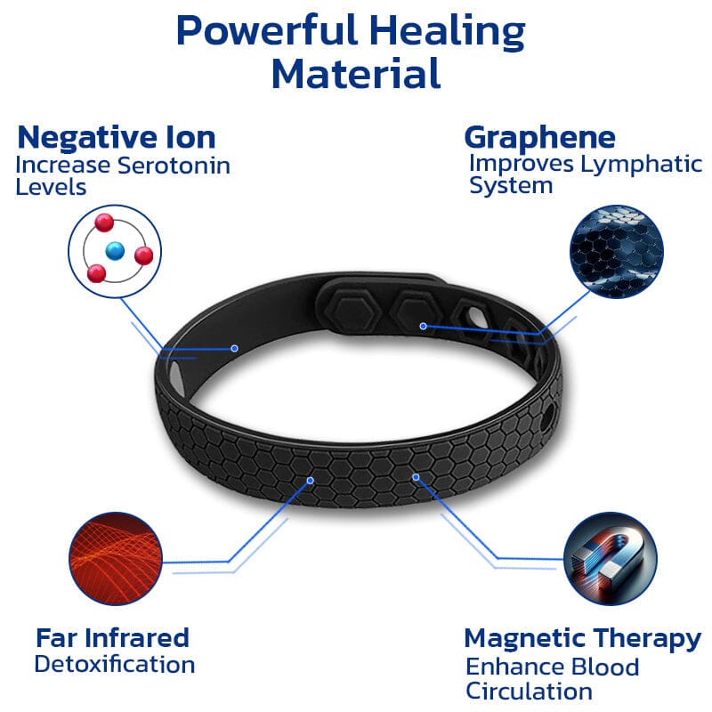 GFOUK™ Slenderfast Lymphatic Graphene Bracelet🔥 LAST DAY SALE 70% OFF 🔥