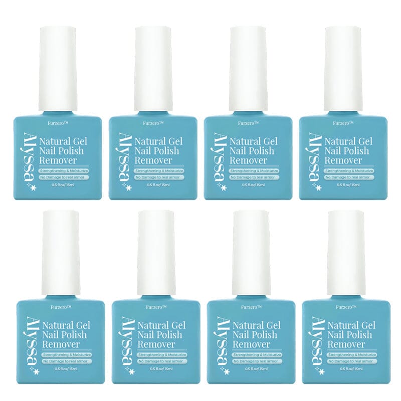 Furzero™ Alyssa Natural Gel Nail Polish Remover