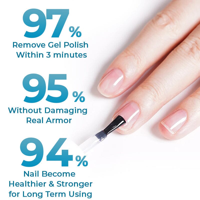 Furzero™ Alyssa Natural Gel Nail Polish Remover
