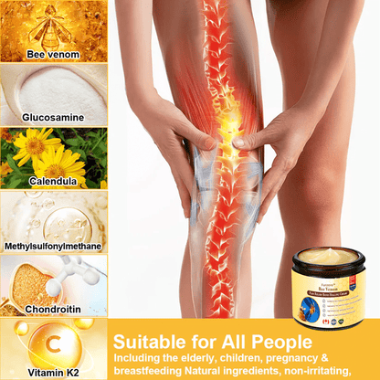 🐝flysmus™ Bee Venom Joint & Bone Recovery Cream（👩🏼‍⚕️Canadian Orthopaedic (COA) recommended, (TPD) certified）