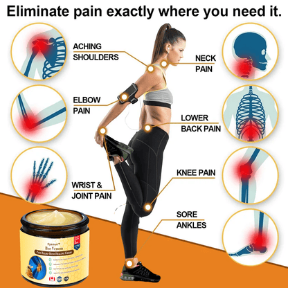 🐝flysmus™ Bee Venom Joint & Bone Recovery Cream（👩🏼‍⚕️Canadian Orthopaedic (COA) recommended, (TPD) certified）
