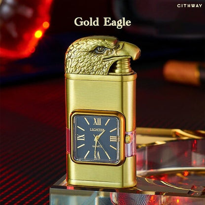 Remifa™ Windproof Dual-Flame Vintage Watch Lighter