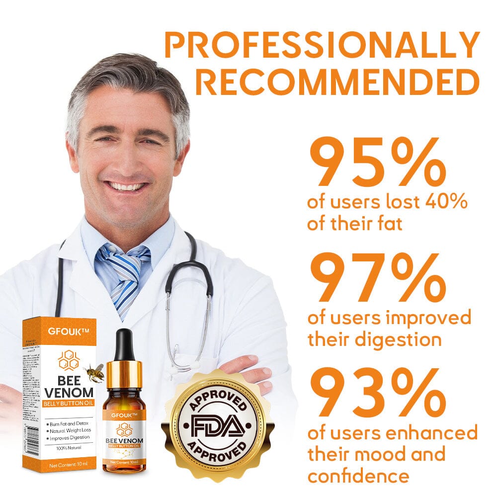 GFOUK™ HoneyCurve Bee Venom Belly Slimming Oil